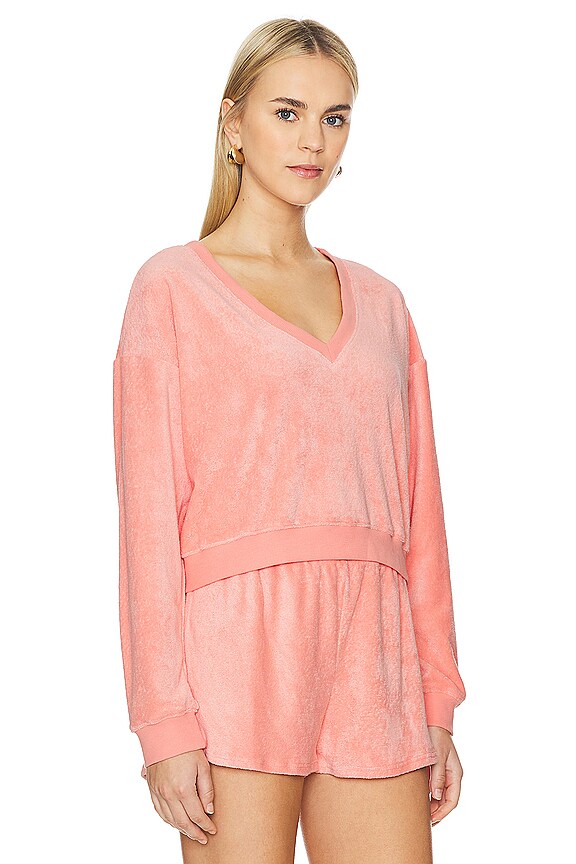 view 2 of 4 Tropez Pullover in Peach Blush
