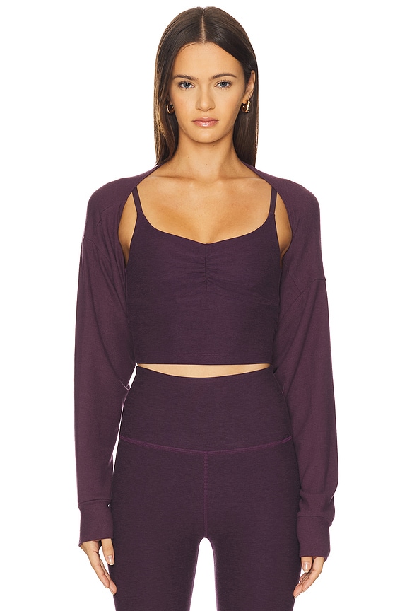 view 2 of 6 ЖАКЕТИК-БОЛЕРО DUET in Eggplant