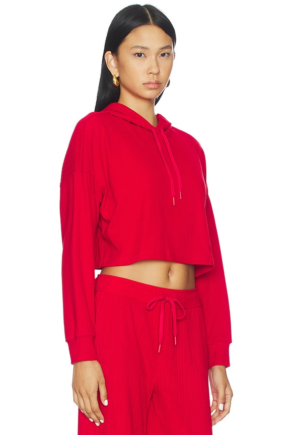 view 2 of 4 SWEAT À CAPUCHE BREATHE EASY in Holly Red