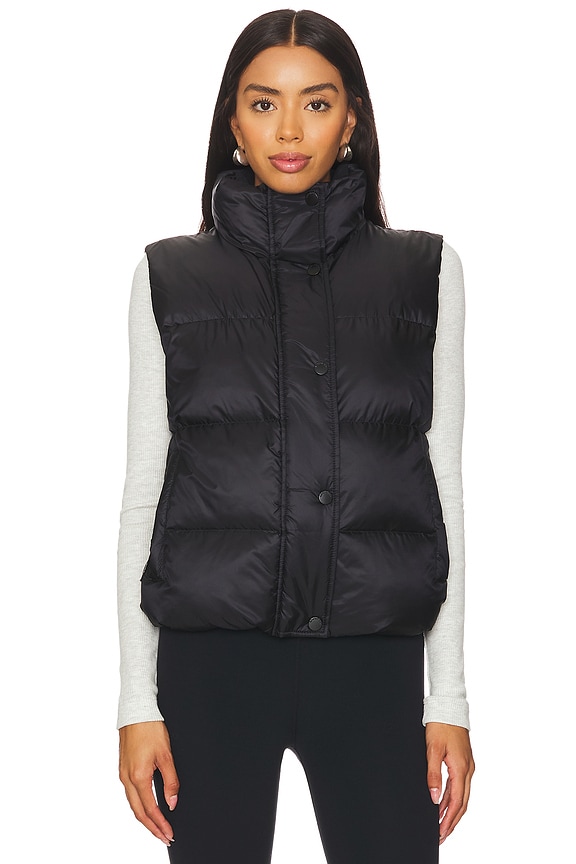 view 2 of 5 BIG COZY PUFFER ベスト in Black