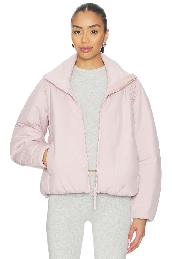 view 1 of 5 Warm Up Puffer Jacket in Pale Pink