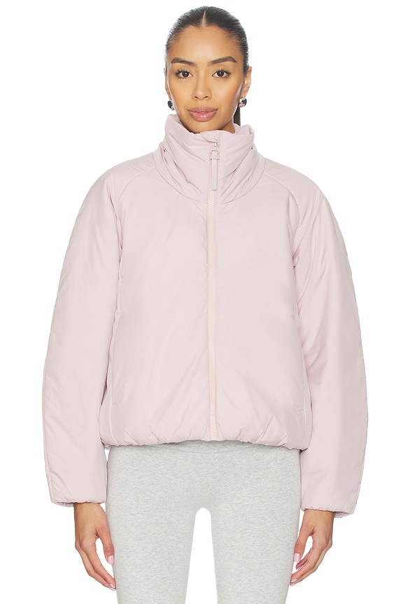 view 2 of 5 Warm Up Puffer Jacket in Pale Pink