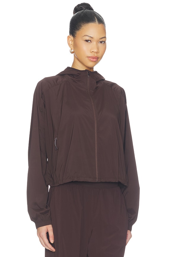 view 2 of 4 Places To Go Uv Protection Jacket in Cocoa Plum