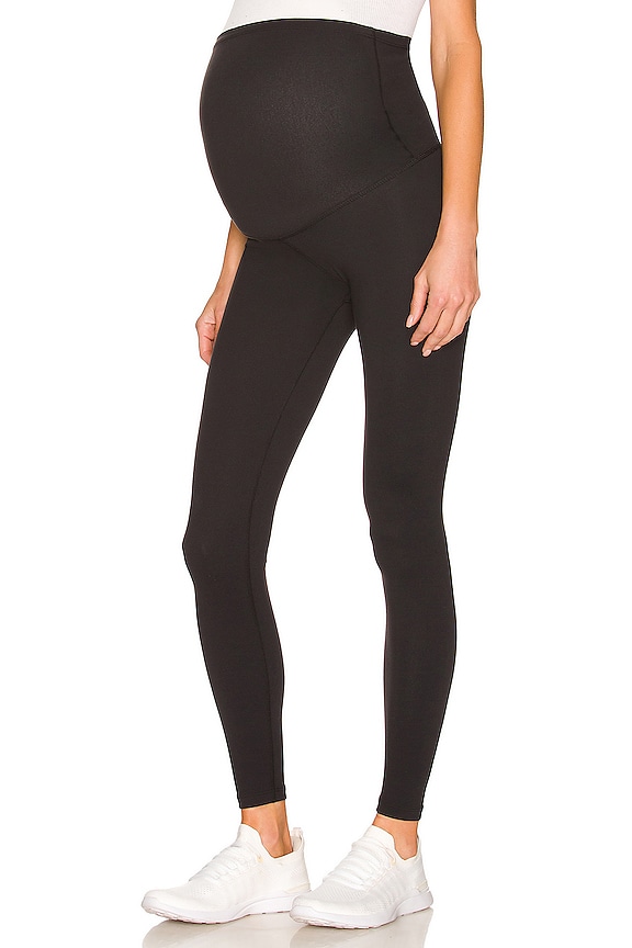 view 1 of 4 Maternity Love The Bump Long Legging in Jet Black