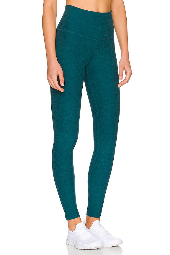 view 2 of 4 Spacedye Take Me Higher Legging in Deep Sea Heather