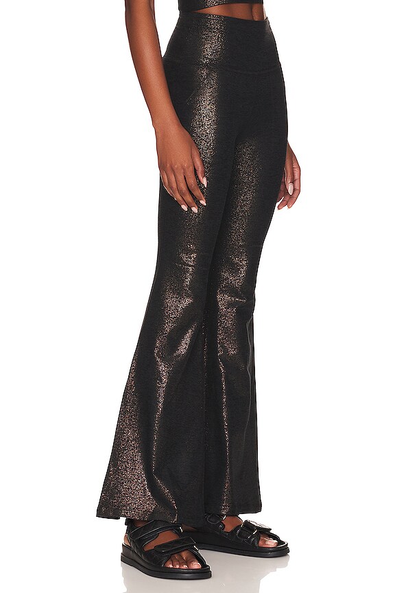 view 2 of 5 SoftShine All Day Flare Pant in Stardust Foil