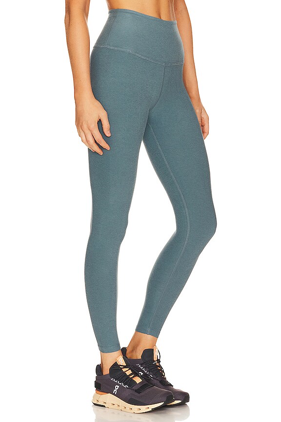 view 2 of 4 ЛЕГГИНСЫ SPACEDYE CAUGHT IN THE MIDI in Storm Heather