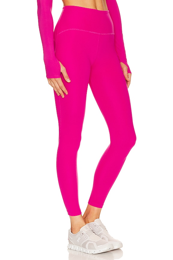 view 2 of 4 Powerbeyond High Waisted Midi Legging in Pink Energy