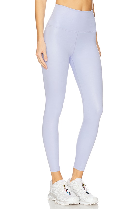 view 2 of 6 Caught in The Midi High Waisted Legging in Blue Frost Shine