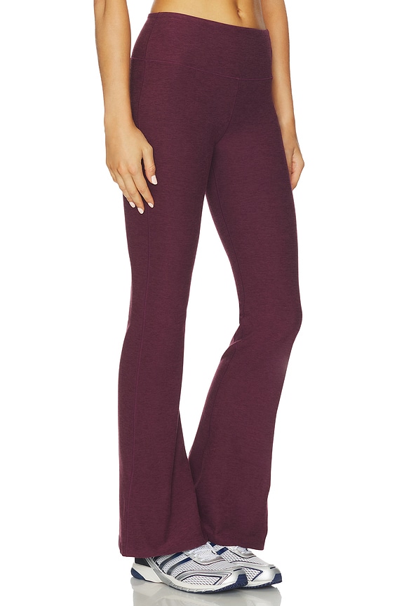 view 2 of 6 PANTALON MIDRISE in Midnight Burgundy Heather