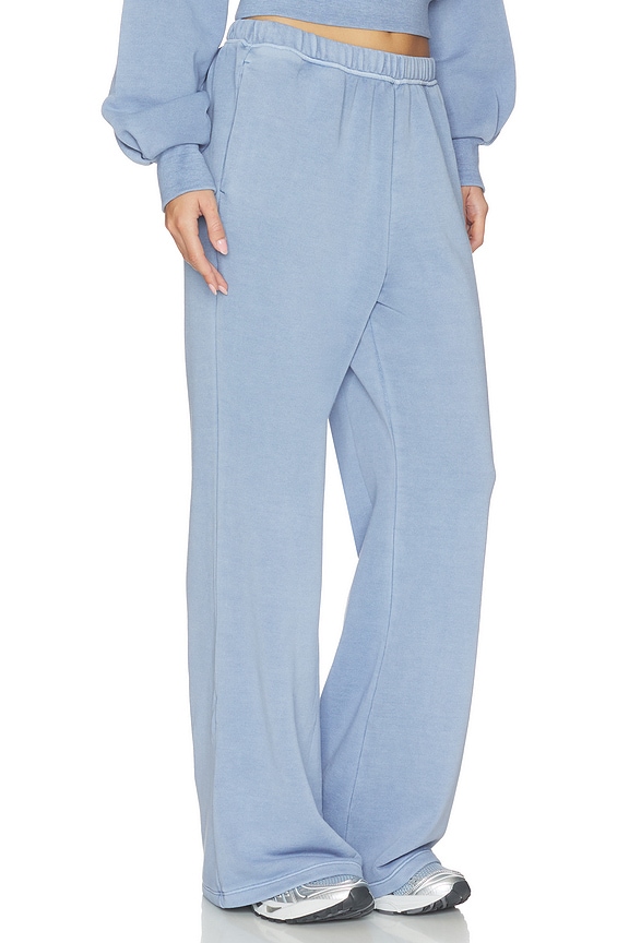 view 2 of 6 Washed Away Wide Leg Pants in Washed After Dark Navy