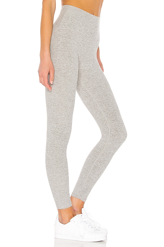 view 2 of 4 Spacedye Caught In The Midi High Waisted Legging in Silver Mist