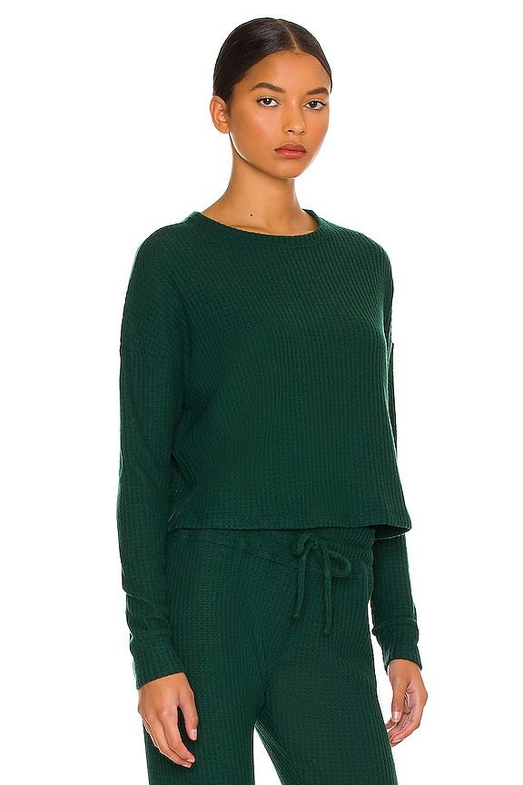 view 2 of 4 ПУЛОВЕР BRUSHED UP in Forest Green