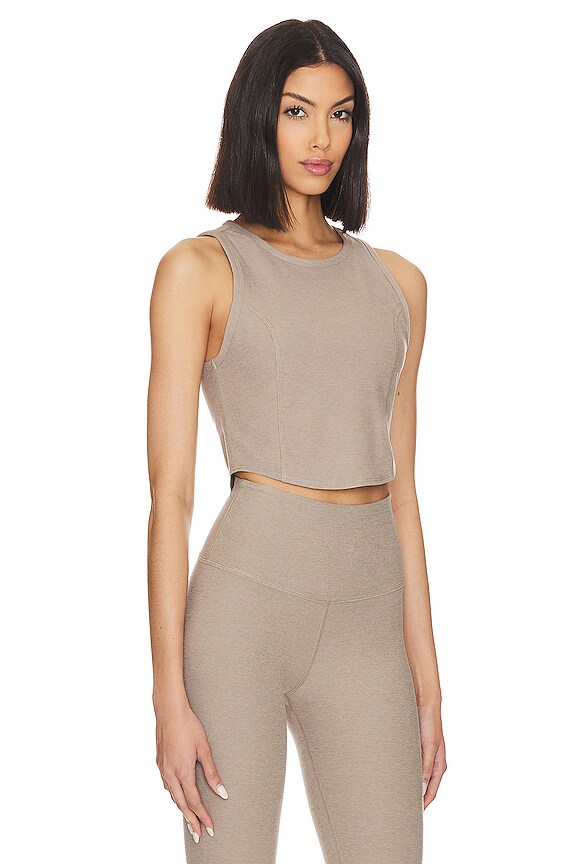 view 2 of 4 DÉBARDEUR SPACEDYE MOTIVATE in Birch Heather