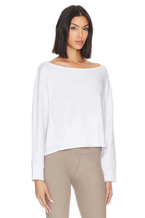 view 2 of 4 ПУЛОВЕР LET LOOSE in White