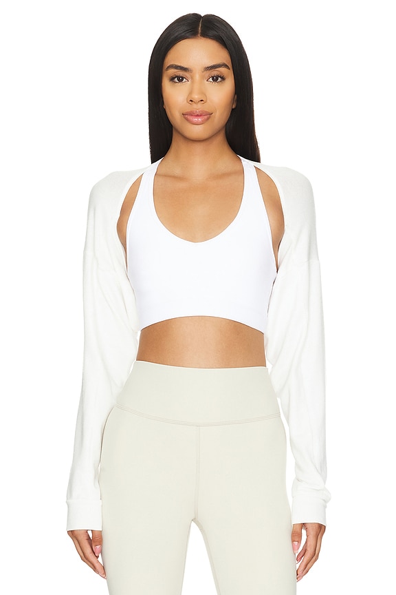 view 2 of 5 Duet 2 Way Convertible Shrug in Fresh Snow