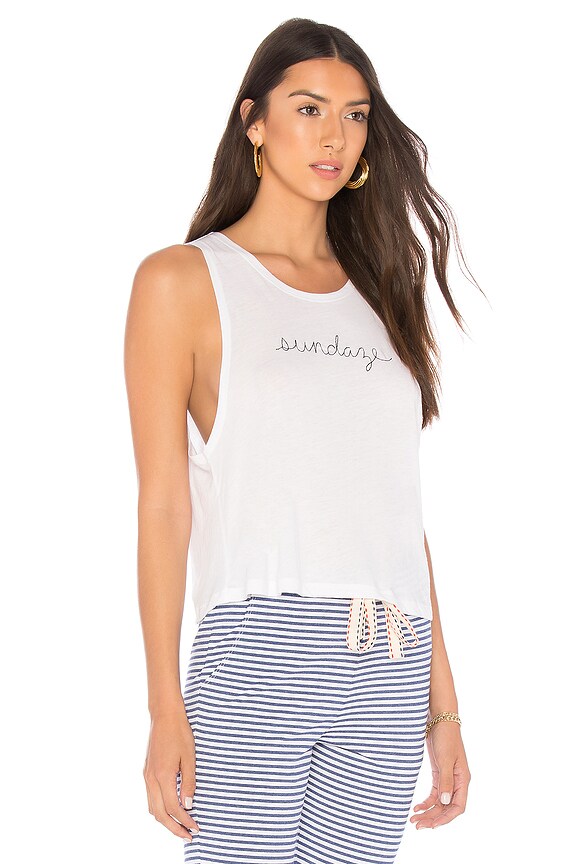 view 2 of 4 CAMISETA TIRANTES SUNDAZE in White