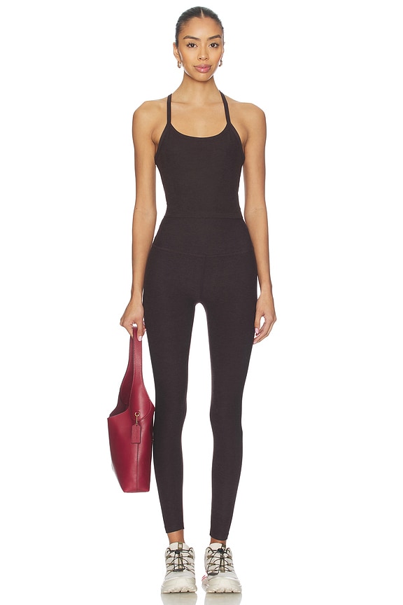 Spacedye Slim Racerback Cropped Tank Top