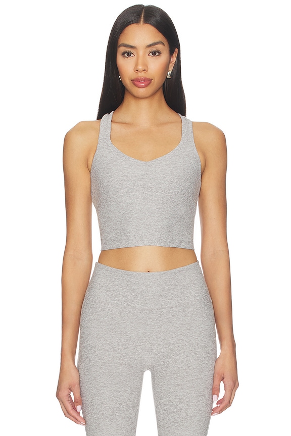 view 1 of 4 Spacedye Tank Top in Silver Mist