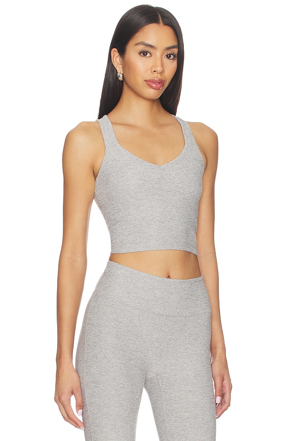 view 2 of 4 Spacedye Tank Top in Silver Mist