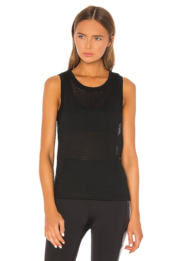 view 1 of 4 DÉBARDEUR MESH ME UP in Black