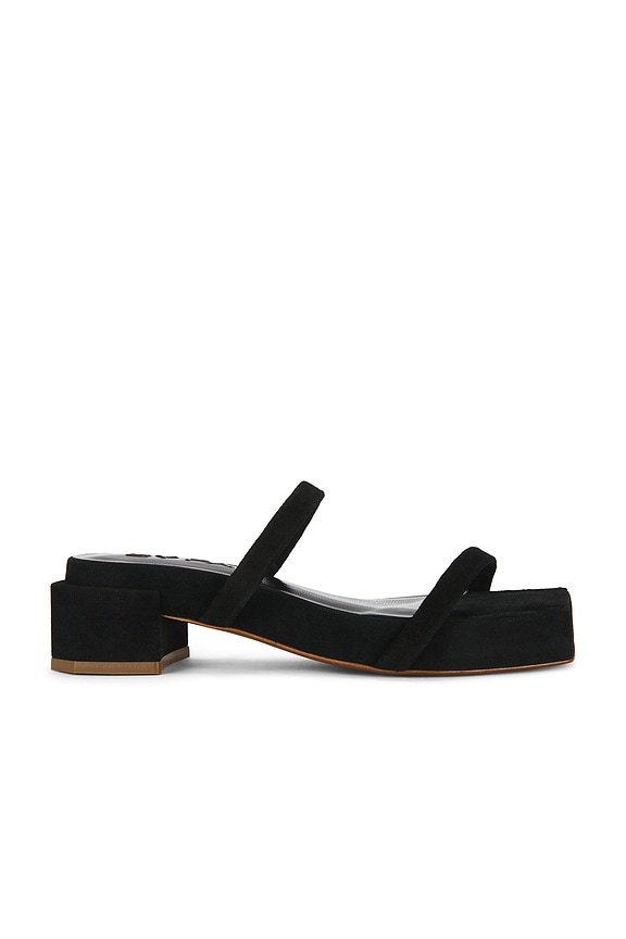 view 1 of 5 Tanya Suede Sandal in Black