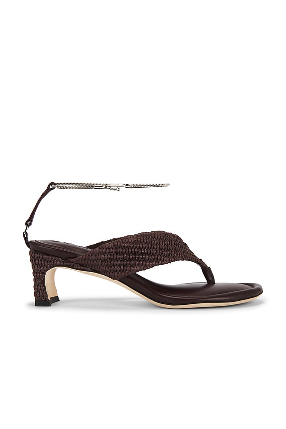 view 1 of 6 ESCARPINS DASHA RAFFIA in Grape