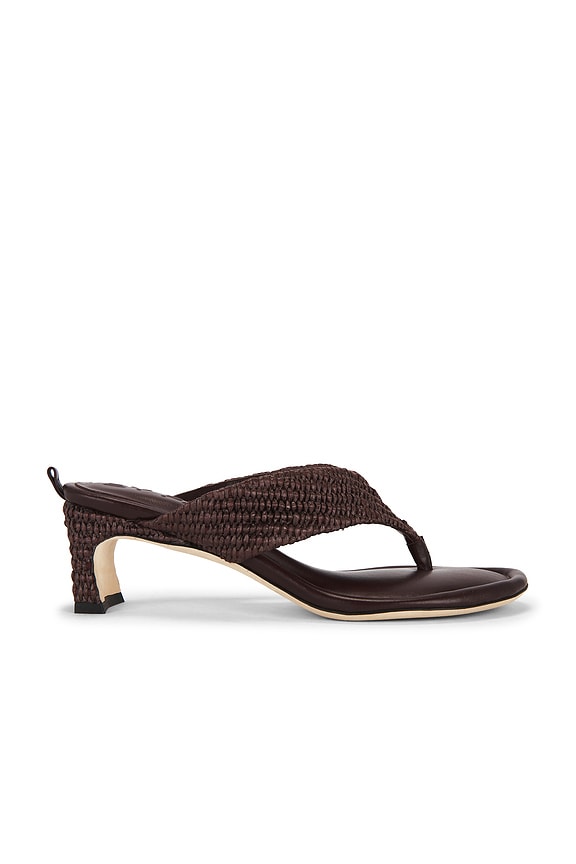 view 2 of 6 ESCARPINS DASHA RAFFIA in Grape