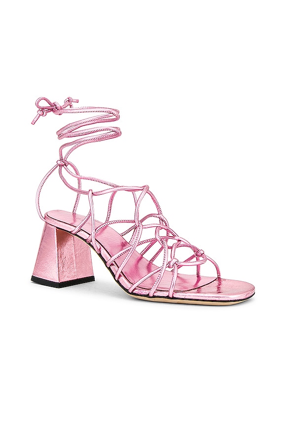 view 2 of 5 ALEXANDER サンダル in Pink Metallic