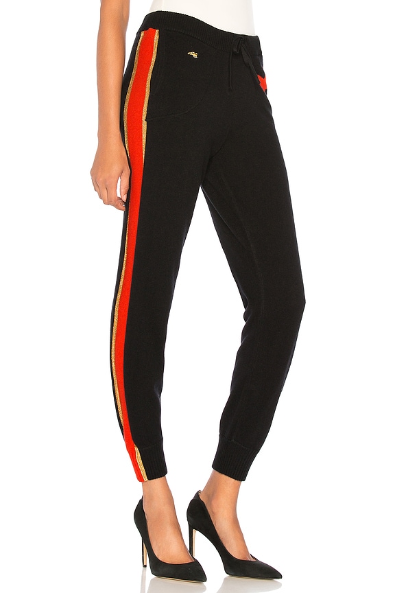 view 2 of 4 Billie Cashmere Track Pant in Black