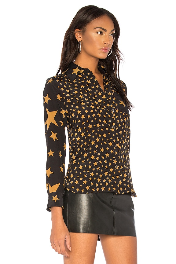 view 2 of 4 Little Prince Star Top in Mustard