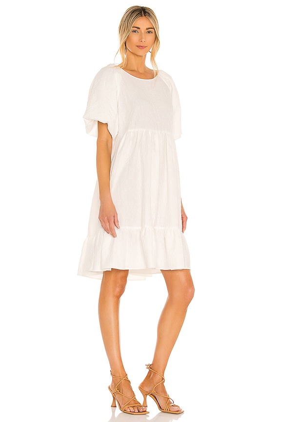 view 2 of 3 VESTIDO MIDI in Off White