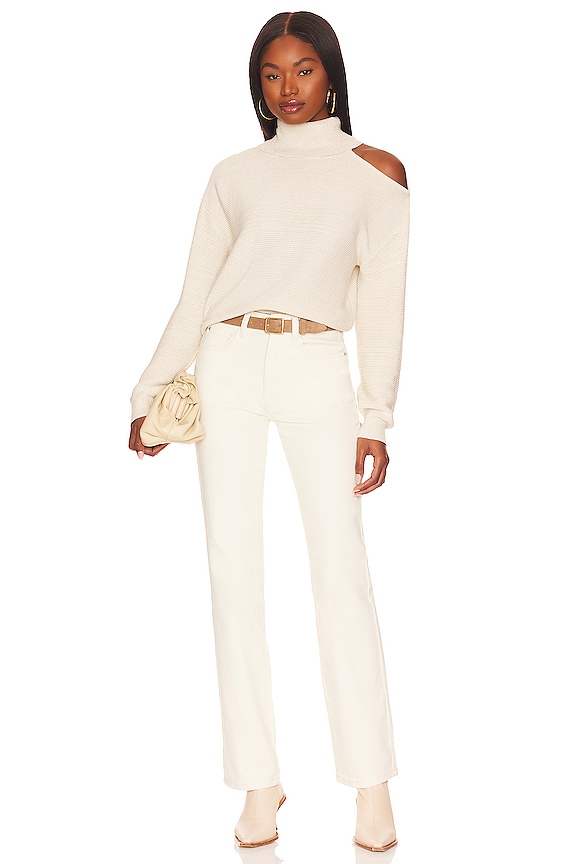 0060~Cut Out Neck Sweater