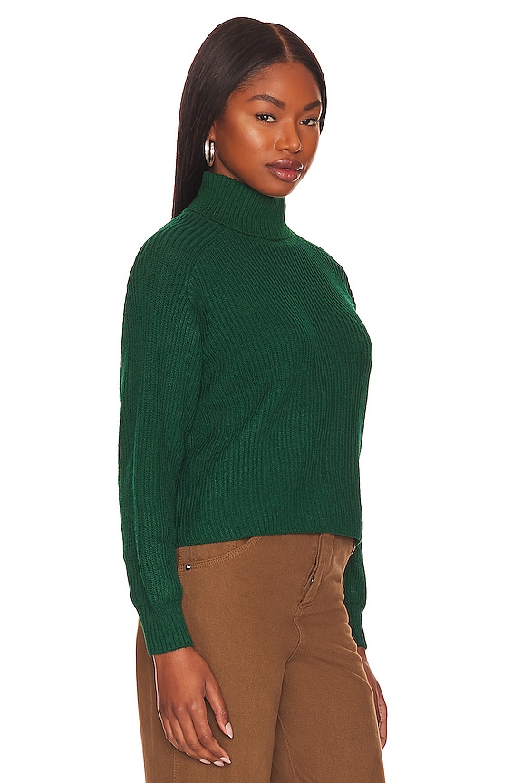view 2 of 4 Turtleneck Sweater in Hunter Green
