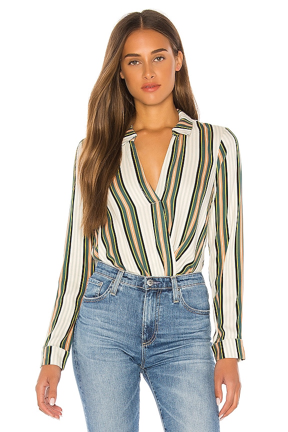 view 1 of 5 Wrap Hem Top in Multi