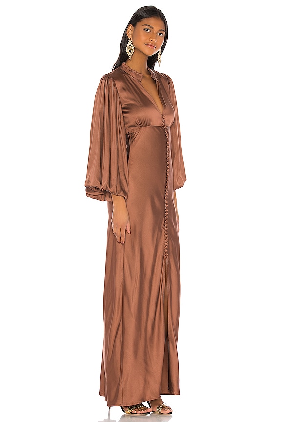 view 2 of 4 Shila Long Dress in Copper