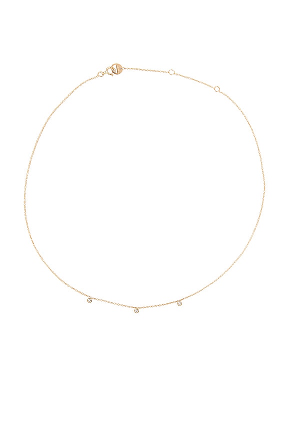view 1 of 2 3 Diamond Necklace in 14K Yellow