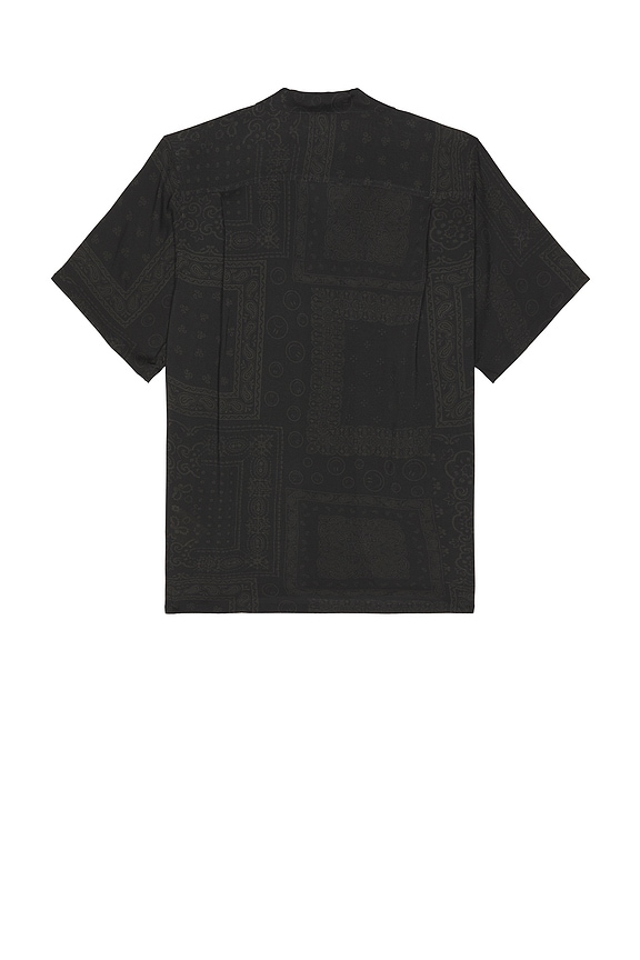 view 2 of 4 CAMISA CAMPESTRE TONAL BANDANA in Black