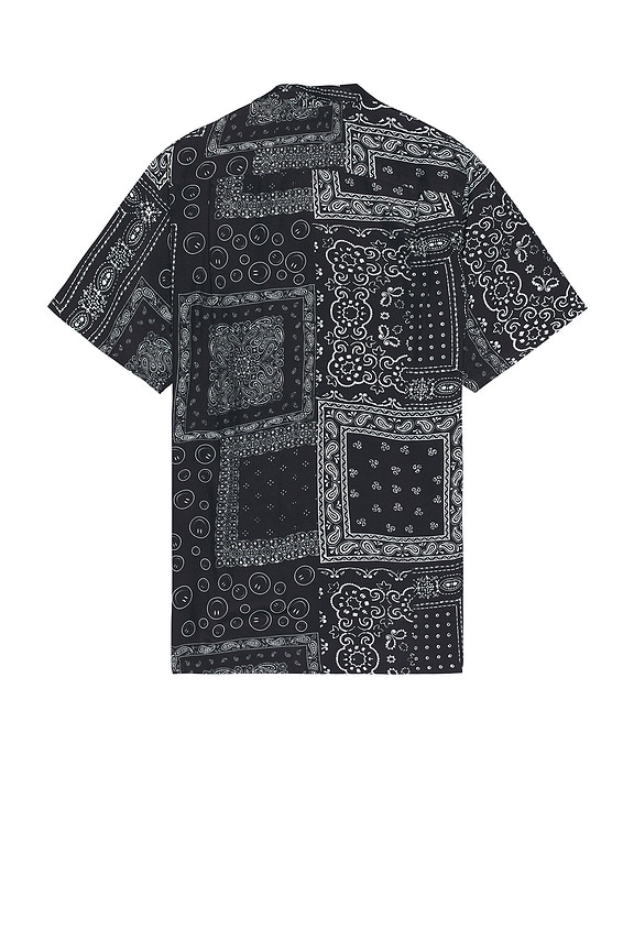view 2 of 4 Bandana Camp Shirt in Black
