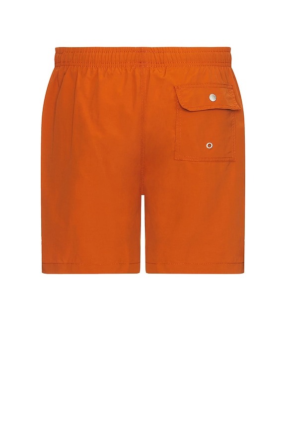 view 2 of 4 Swim Trunk in Solid Ginger