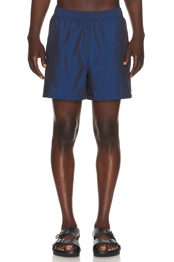 view 1 of 4 SHORT DE BAIN in Blue