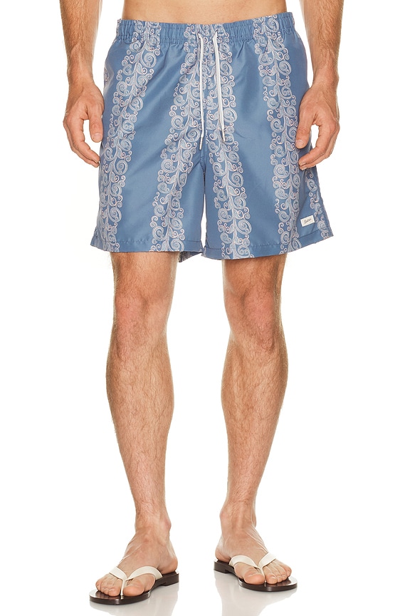 view 1 of 5 SHORT DE BAIN in Coral Multi