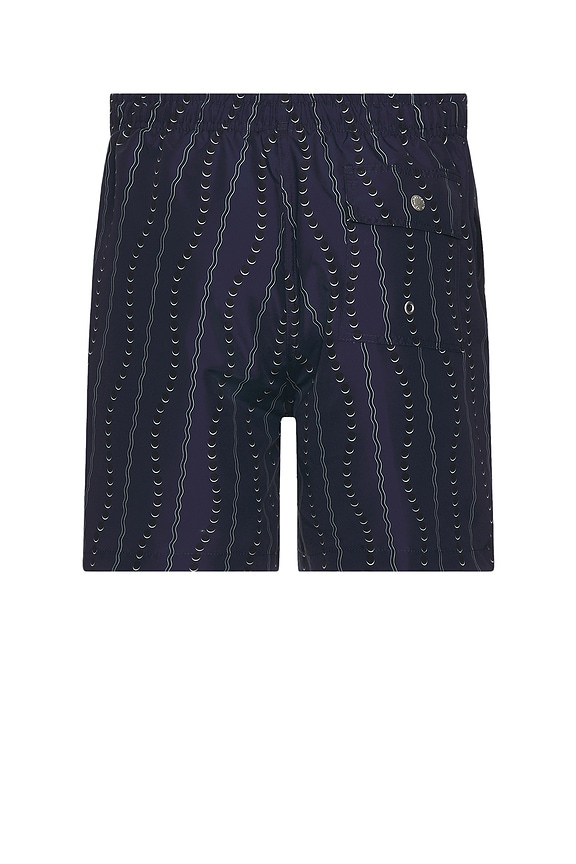 view 2 of 4 Tidal Current Swim Trunk in Navy
