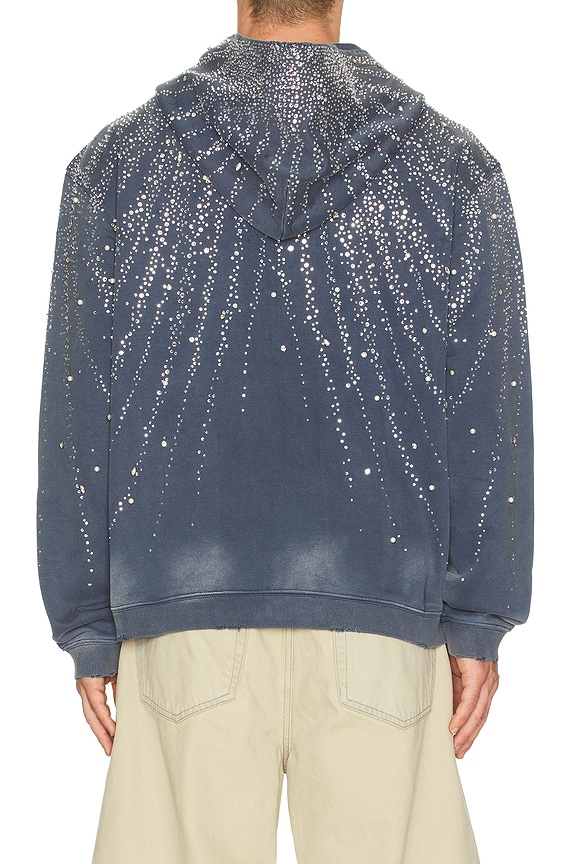 view 2 of 6 20K Steller Diamond Hoodie in Blue