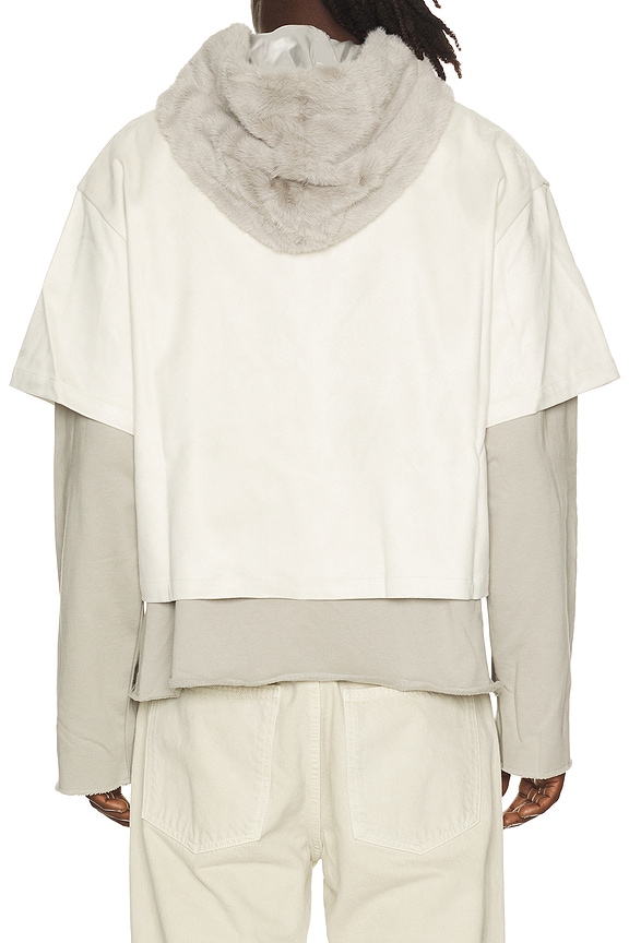 view 2 of 5 SWEAT À CAPUCHE in Grey