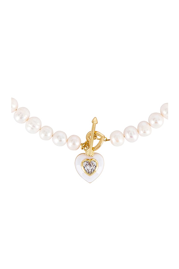 view 2 of 2 Freshwater Pearl Necklace in White