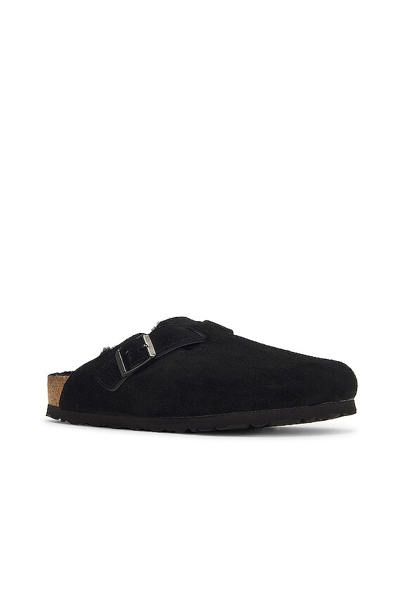 view 2 of 5 BOSTON SHEARLING ミュール in Black