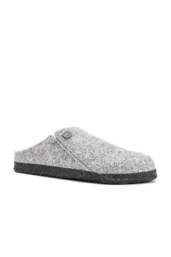 view 2 of 5 Zermatt Shearling Slipper in Light Gray