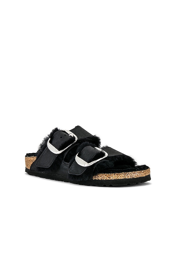 view 2 of 5 Arizona Big Buckle Sandal in Black