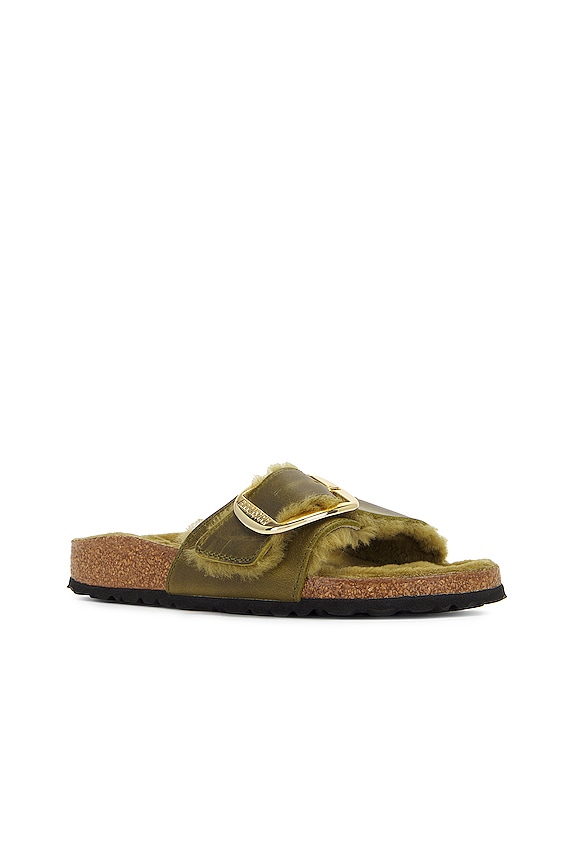 view 2 of 5 SANDALES MADRID in Green Olive